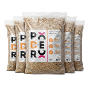 48 Bolsas de Pellet Madera 15 kg